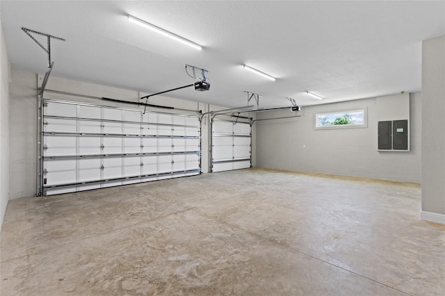 17781 SW 72nd Street Rd, Dunnellon, FL 34432 - garage featuring a garage door opener and electric panel