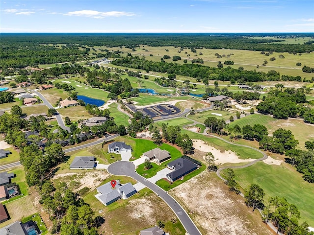 17781 SW 72nd Street Rd, Dunnellon, FL 34432 - aerial view of property's location featuring a large body of water and a golf course