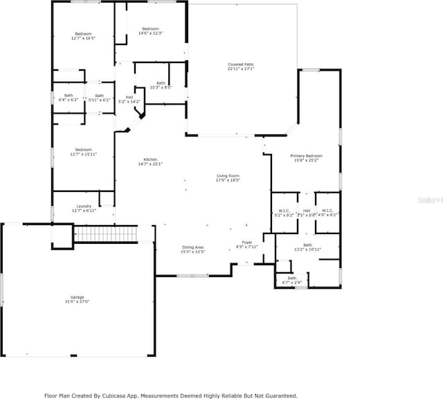 17781 SW 72nd Street Rd, Dunnellon, FL 34432 - view of home floor plan