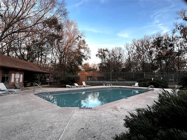 5830 SW 9th Pl, Gainesville, FL 32607 - community pool featuring a patio area