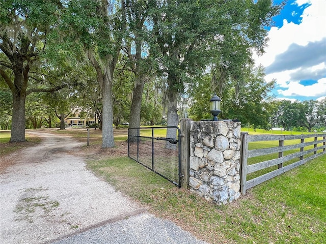 view of gate