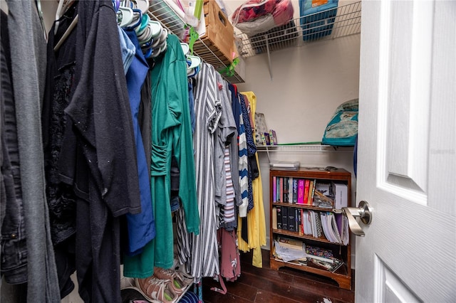 5802 SW 89th Ter, Gainesville, FL 32608 - spacious closet with wood finished floors