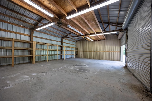8968 122nd St, Live Oak, FL 32060 - garage with metal wall