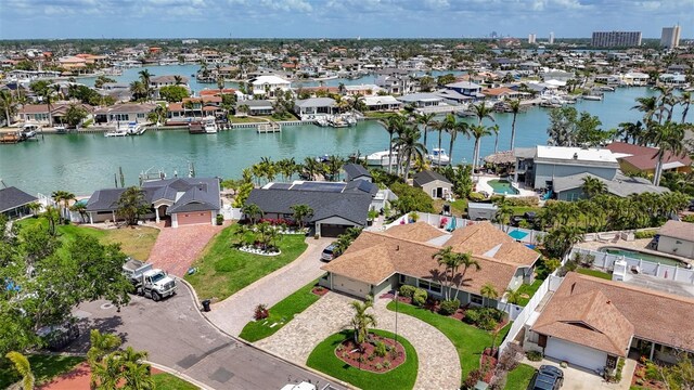 1120 81st St S, Saint Petersburg, FL 33707 - aerial perspective of suburban area featuring a nearby body of water