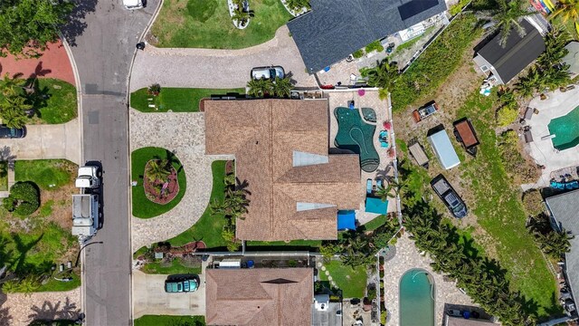 1120 81st St S, Saint Petersburg, FL 33707 - aerial overview of property's location with a pool area