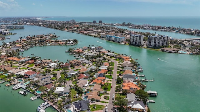 1120 81st St S, Saint Petersburg, FL 33707 - view of urban area with a large body of water and numerous boat docks