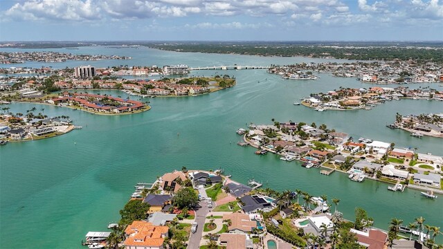 1120 81st St S, Saint Petersburg, FL 33707 - aerial view of a marina and a nearby body of water