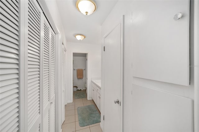 13207 SW Williston Rd, Micanopy, FL 32667 - hall featuring light tile patterned flooring