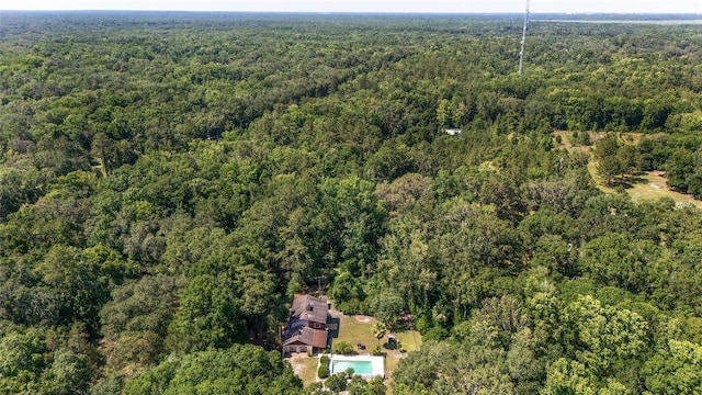 13207 SW Williston Rd, Micanopy, FL 32667 - aerial view of property's location with a forest and a pool