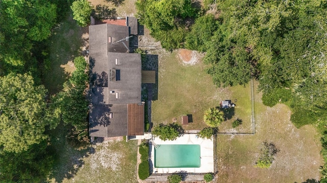 13207 SW Williston Rd, Micanopy, FL 32667 - drone / aerial view of a pool area