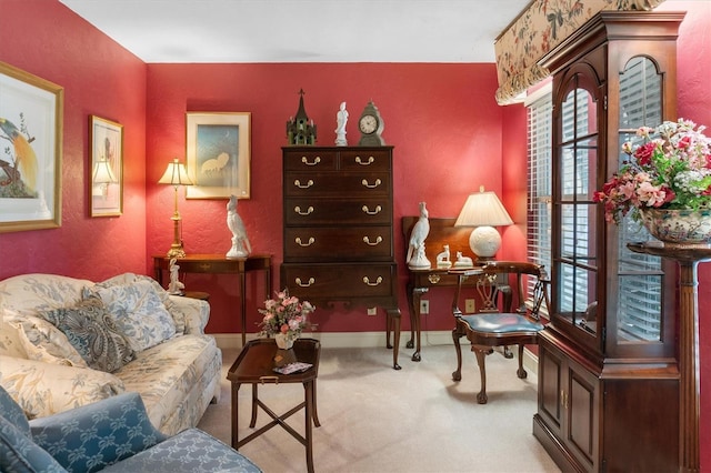 20031 NW County Road 236, High Springs, FL 32643 - living area featuring carpet floors and baseboards