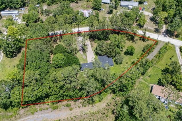 3046 SE 134th St, Starke, FL 32091 - aerial view of property's location featuring property boundaries highlighted