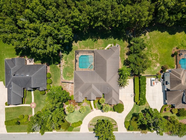 3533 SW 87th Dr, Gainesville, FL 32608 - drone / aerial view of a pool area