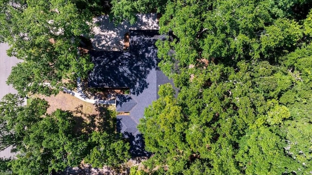 view from above of property
