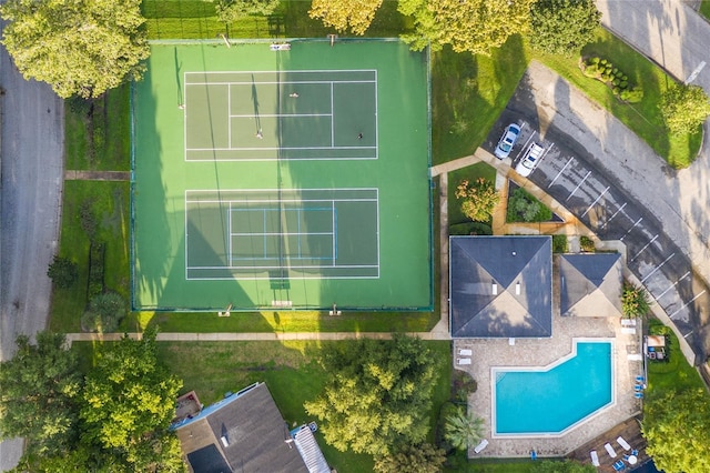 231 NW 48th Blvd Unit 0, Gainesville, FL 32607 - drone / aerial view of a pool