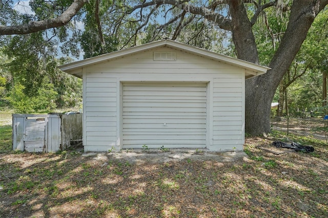 20016 SE 219th Ave, Hawthorne, FL 32640 - detached garage with a shed