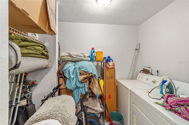 6117 NW 23rd Ter, Gainesville, FL 32653 - laundry area featuring washer and clothes dryer