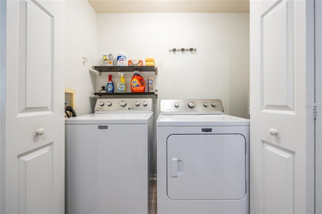 4850 SW 91st Ter Unit P201, Gainesville, FL 32608 - laundry room with washing machine and dryer