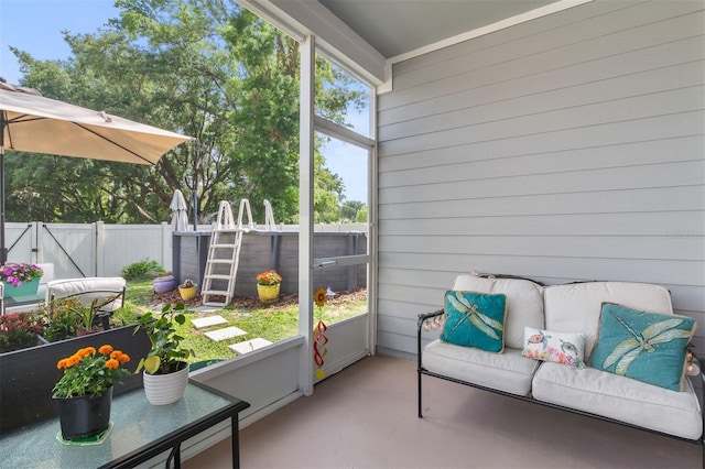 24624 NW 7th Ln, Newberry, FL 32669 - view of sunroom / solarium