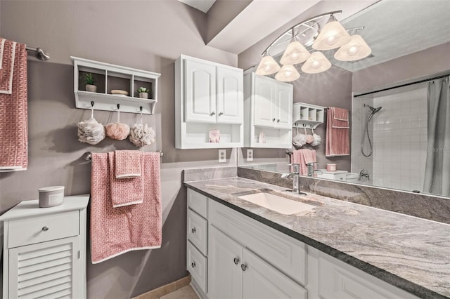 2204 Krista Ln, Brandon, FL 33511 - full bath featuring vanity and curtained shower