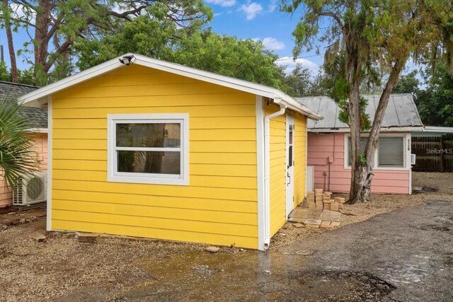 915 S Broadway Unit Ab, Englewood, FL 34223 - view of property exterior featuring ac unit
