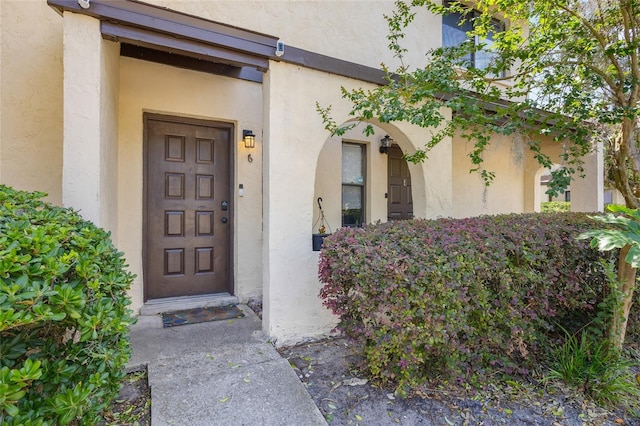 2735 SW 35th Pl Unit 306, Gainesville, FL 32608 - entrance to property with stucco siding