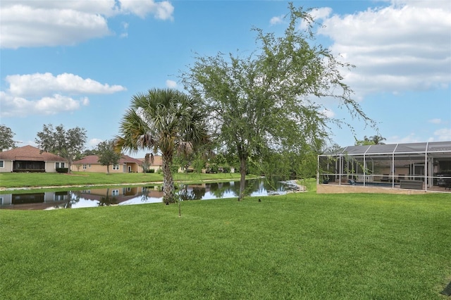 1726 Chatham Village Dr, Fleming Island, FL 32003 - view of property's community featuring a water view and a lawn