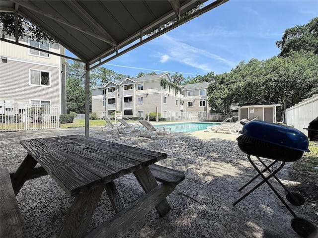 4000 SW 23rd St Unit 3-205, Gainesville, FL 32608 - community pool with a patio area