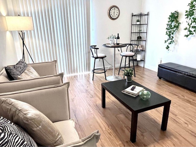 1700 SW 16th Ct Unit D30, Gainesville, FL 32608 - living area with wood finished floors