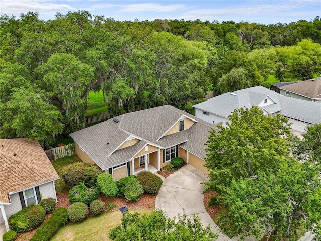 8360 SW 74th Pl, Gainesville, FL 32608 - view of subject property with a forest