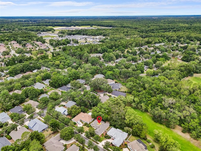 8360 SW 74th Pl, Gainesville, FL 32608 - aerial view of residential area with a heavily wooded area