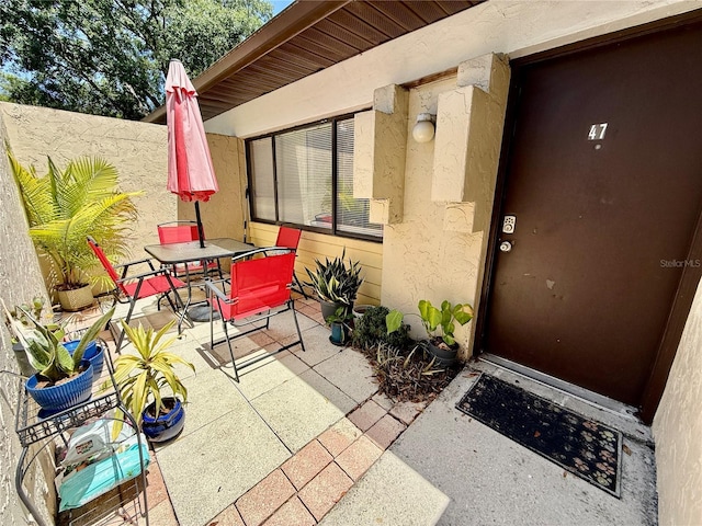 2058 SW 35th Pl Unit H47, Gainesville, FL 32608 - view of patio with outdoor dining space