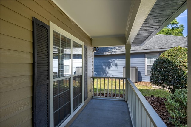 8103 SW 71st Ln, Gainesville, FL 32608 - balcony featuring central AC unit
