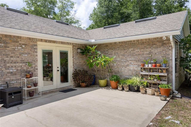 1841 SE 245th St, Hawthorne, FL 32640 - view of patio featuring french doors