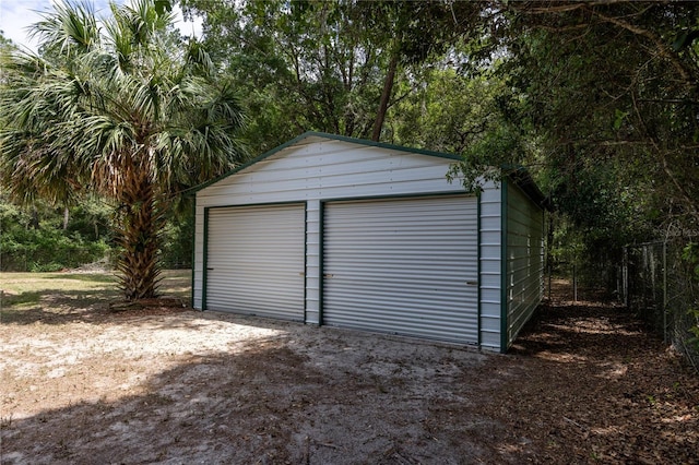 1841 SE 245th St, Hawthorne, FL 32640 - view of detached garage