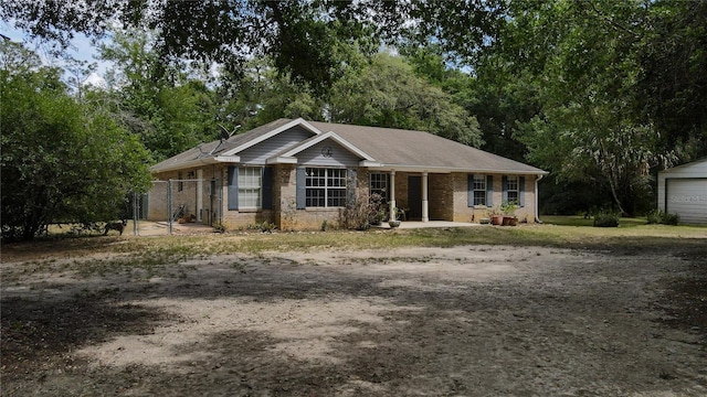 1841 SE 245th St, Hawthorne, FL 32640 - single story home featuring brick siding