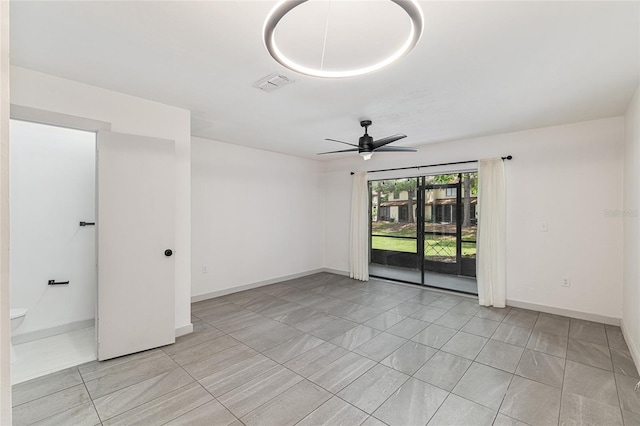 2735 SW 35th Pl Unit 1905, Gainesville, FL 32608 - unfurnished room featuring a ceiling fan and light tile patterned flooring