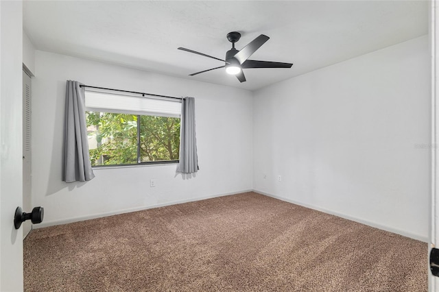 2735 SW 35th Pl Unit 1905, Gainesville, FL 32608 - spare room featuring carpet flooring and ceiling fan