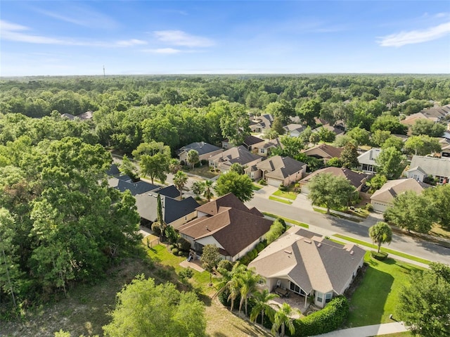 8877 SW 80th Ave, Gainesville, FL 32608 - aerial perspective of suburban area with a heavily wooded area