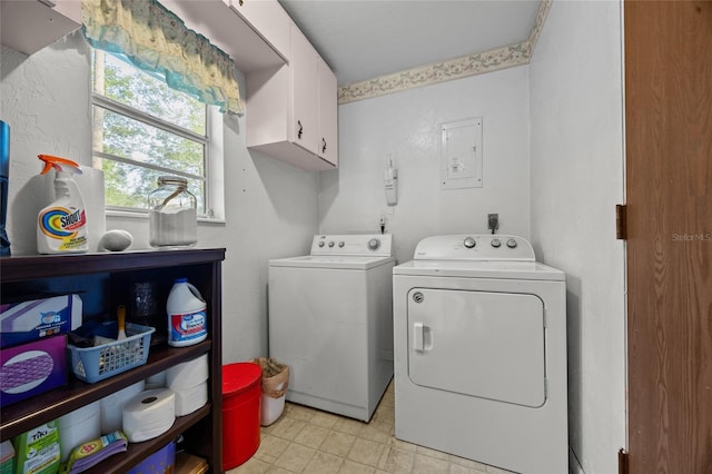 4510 NW 27th Ter, Gainesville, FL 32605 - laundry room with cabinet space and separate washer and dryer