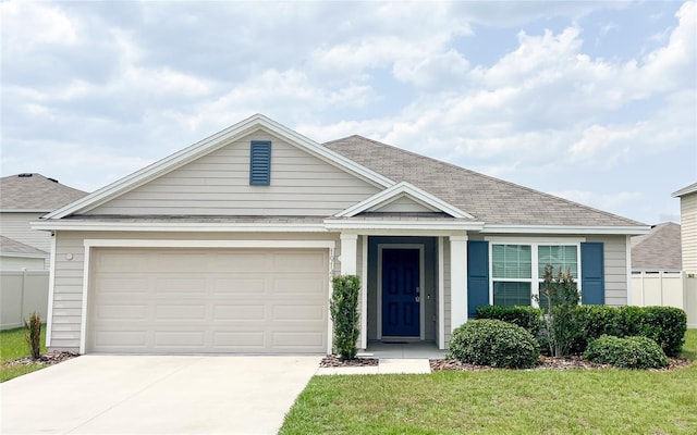 19140 NW 164th Pl, High Springs, FL 32643 - view of front of property with concrete driveway, roof with shingles, and an attached garage
