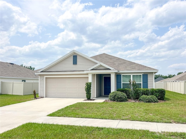 19140 NW 164th Pl, High Springs, FL 32643 - view of front facade with driveway and a garage