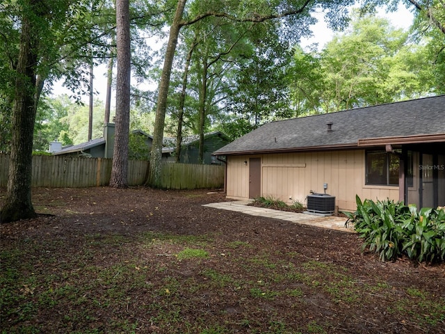 3703 NW 107th Ter, Gainesville, FL 32606 - view of yard with central AC
