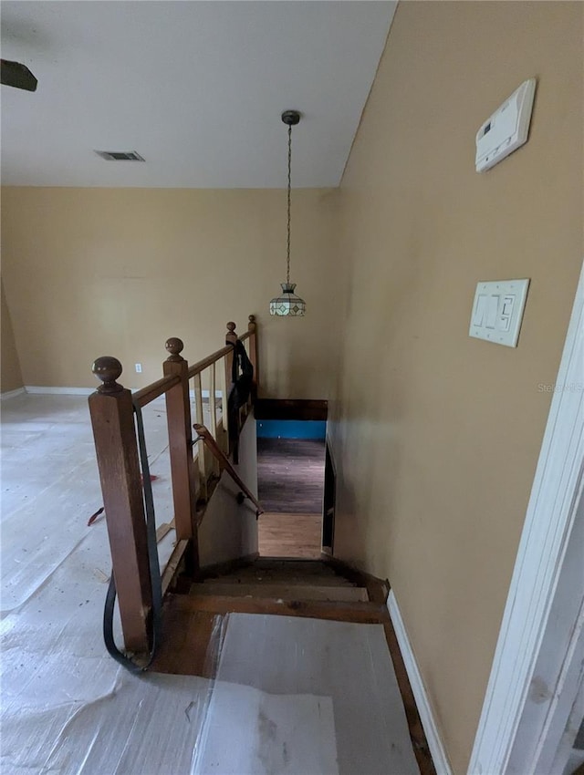 5768 SW 52nd Ter, Lake Butler, FL 32054 - stairs with baseboards