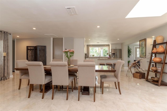 18101 Boy Scout Rd, Odessa, FL 33556 - dining space featuring recessed lighting and baseboards