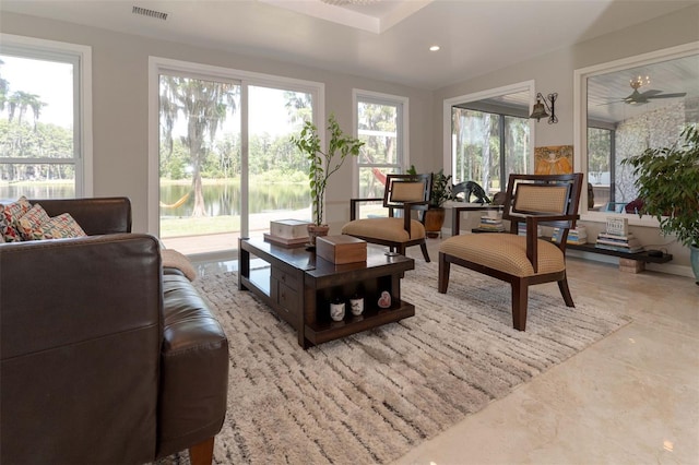 18101 Boy Scout Rd, Odessa, FL 33556 - living room featuring healthy amount of natural light and recessed lighting