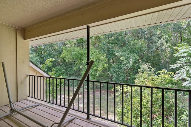 507 NW 39th Rd Unit 154, Gainesville, FL 32607 - balcony with a forest view