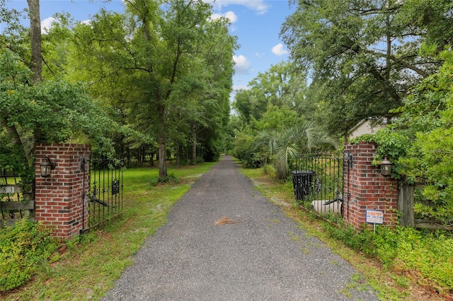 12832 SW 14th Ave, Newberry, FL 32669 - view of road with a gate