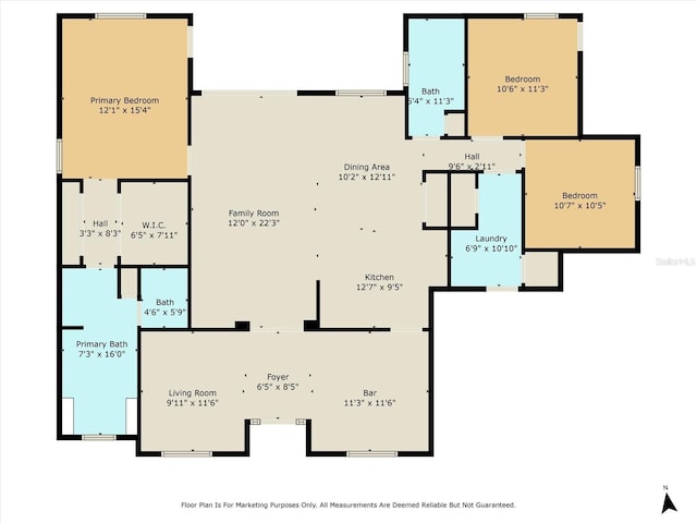 13365 Chesapeake Pl, Spring Hill, FL 34609 - property floor plan