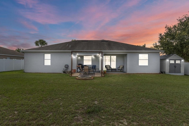 13365 Chesapeake Pl, Spring Hill, FL 34609 - back of house with a patio area and stucco siding